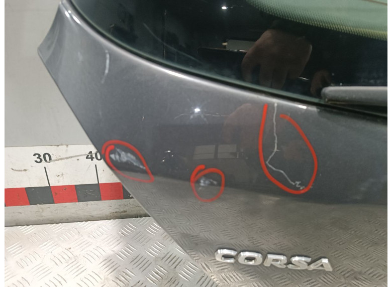Крышка багажника (дверь 3-5) к Opel Corsa, 2008г.