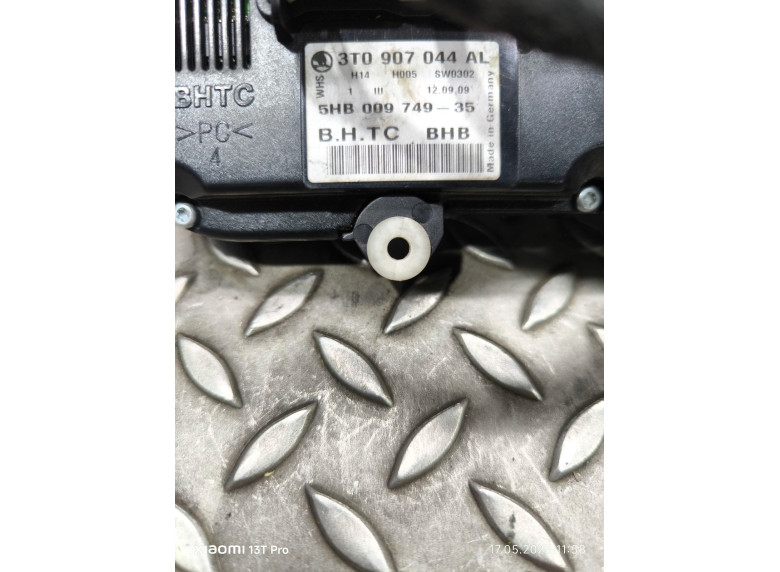 Блок управления печки/климат-контроля к Skoda Superb, 2009г.
