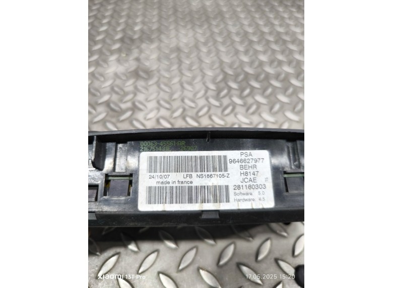 Блок управления печки/климат-контроля к Блок управления печки/климат-контроля к Peugeot 307 undefined г. 307