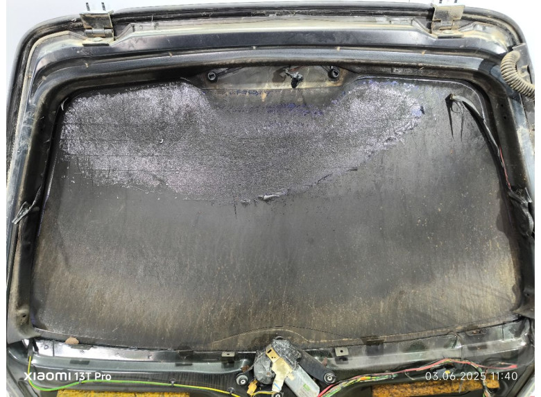 Стекло заднее к Citroen C5, 2004г.