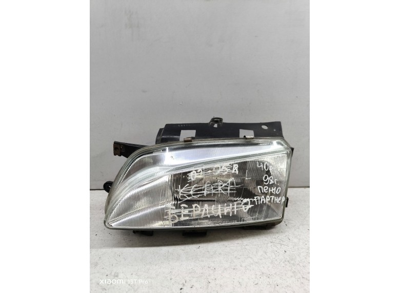Фара левая к Peugeot Partner