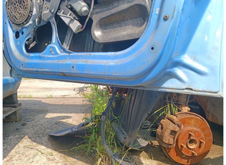 Дверь передняя правая к Citroen C3, 2004г.
