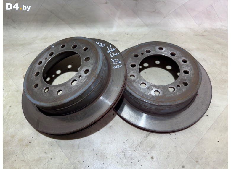 Диск тормозной задний к Toyota LandCruiserPrado undefined г.