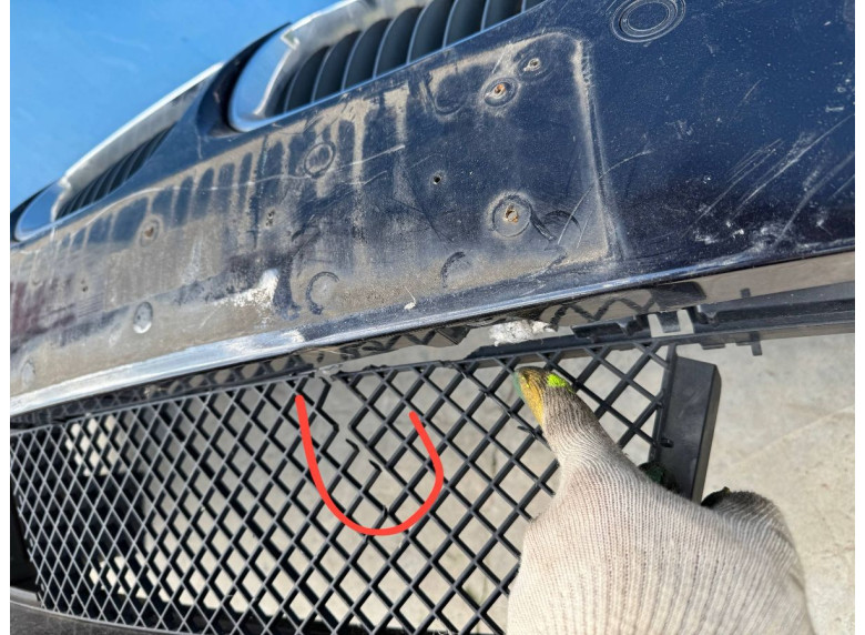 Бампер передний к BMW 5 E60/E61, 2005г.