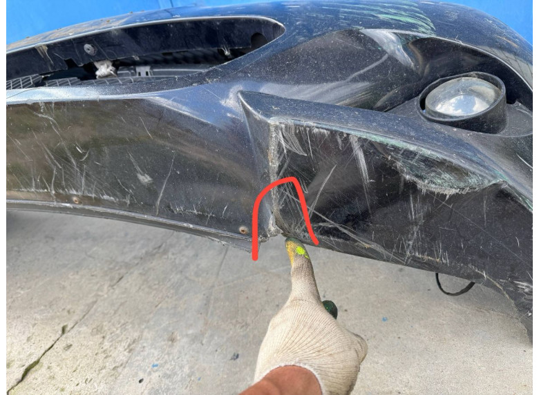 Бампер передний к BMW 5 E60/E61, 2005г.