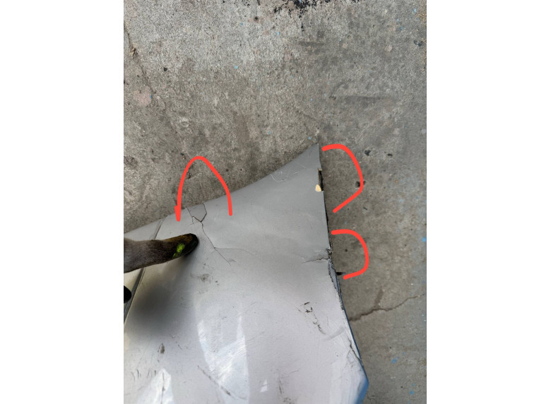 Бампер передний к BMW 5 E60/E61, 2005г.