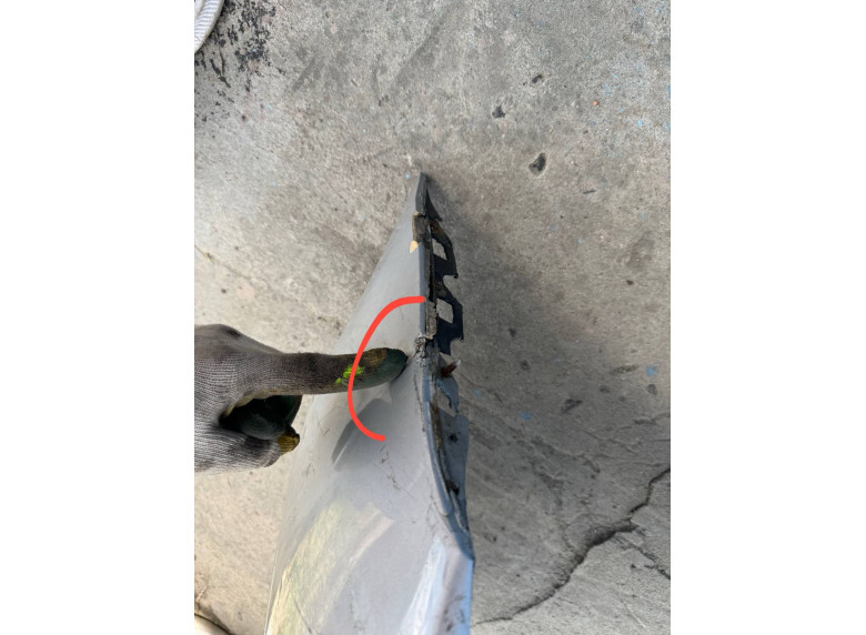 Бампер передний к BMW 5 E60/E61, 2005г.