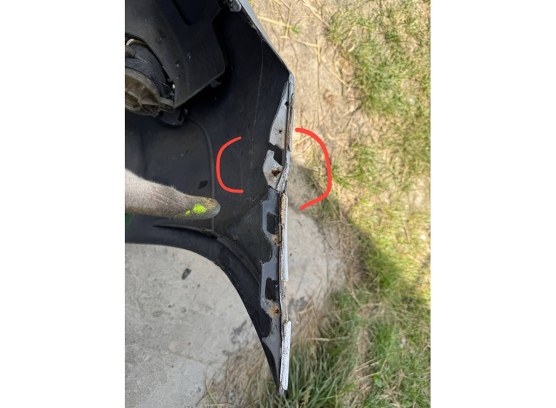 Бампер передний к BMW 5 E60/E61, 2005г.