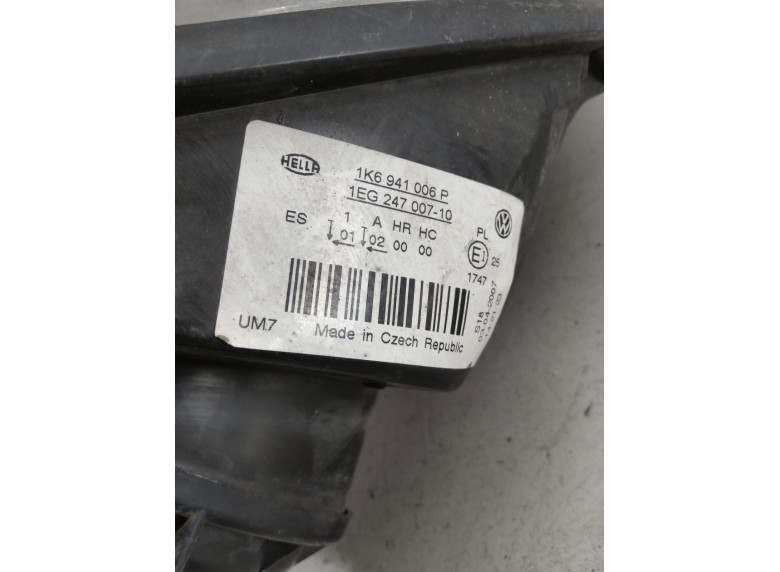 Фара правая к Volkswagen Golf, 2007г.