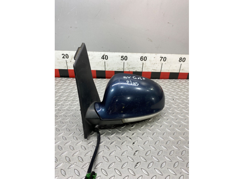 Зеркало наружное левое к Volkswagen Golf Plus, 2007г.