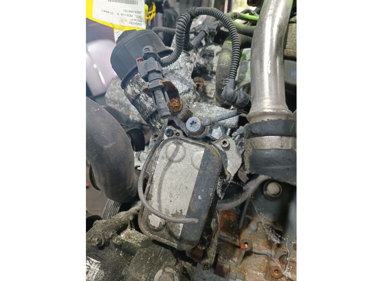 Теплообменник масляного фильтра к Opel Meriva, 2010г.