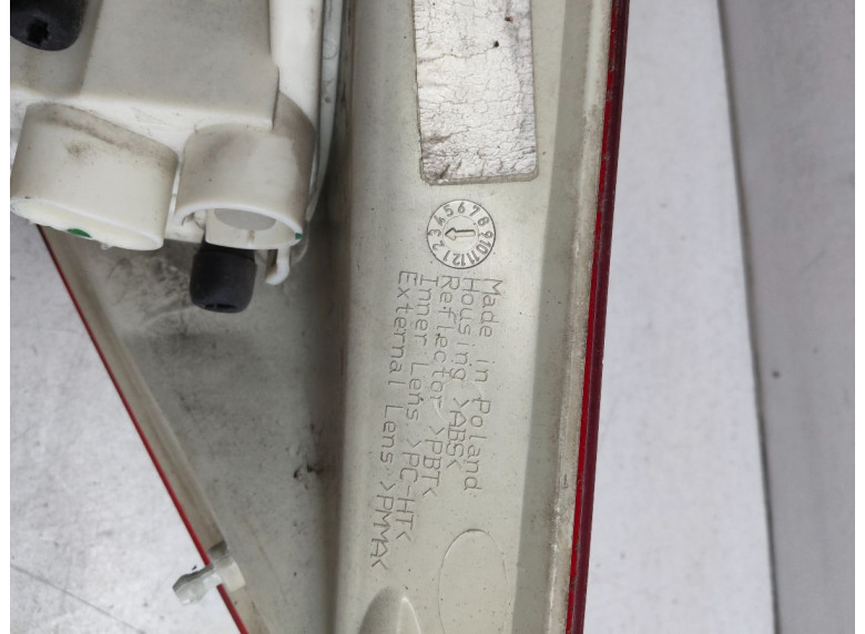 Фонарь задний левый к Opel Astra, 2012г.