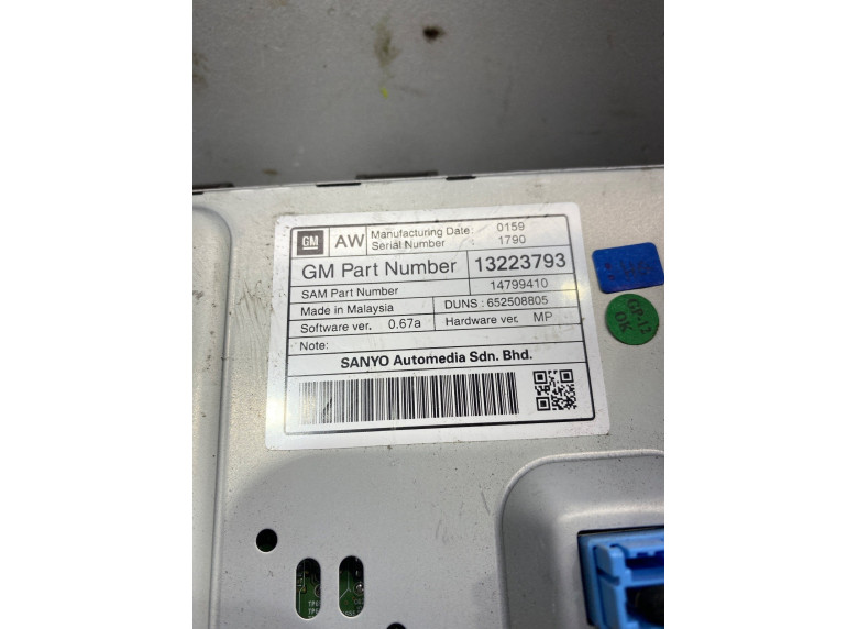 Дисплей к Opel Insignia, 2008г.