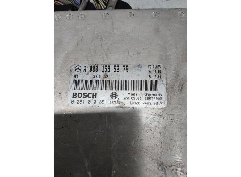 Блок управления двигателем к Mercedes C W203, 2002г.