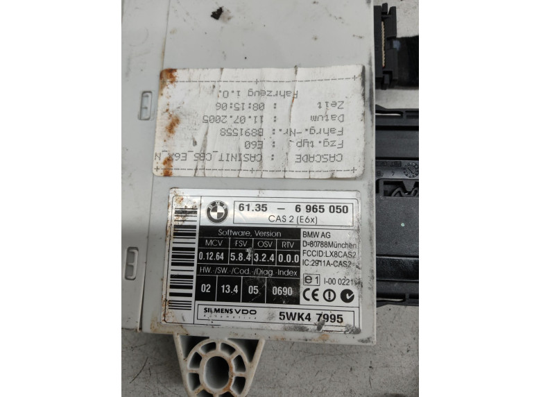 Блок управления CAS к BMW 5 E60/E61, 2005г.