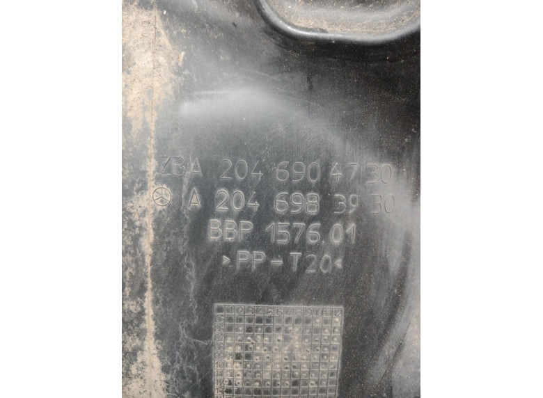Защита арок передняя левая (подкрылок) к Mercedes C W204, 2012г.