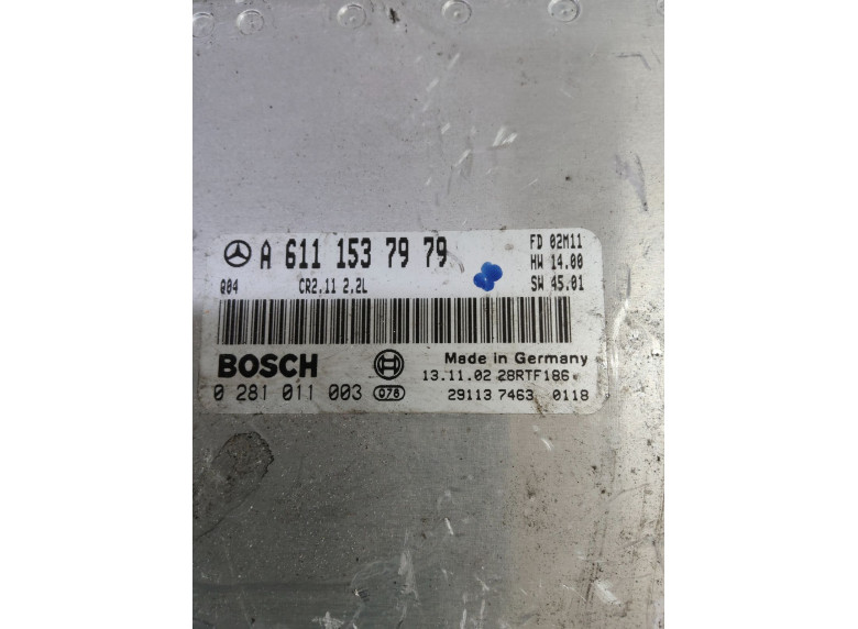 Блок управления двигателем к Mercedes C W203, 2002г.