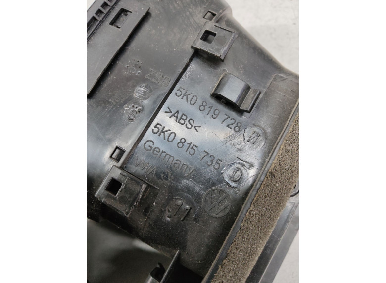 Дефлектор обдува салона к Volkswagen Golf, 2011г.