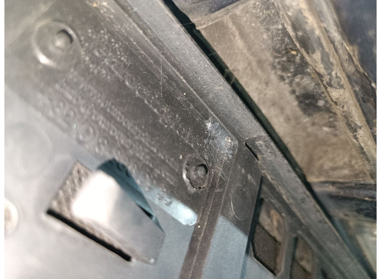 Накладка подсветки номера к Volkswagen Golf Plus, 2006г.