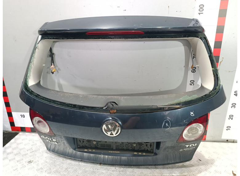 Накладка подсветки номера к Volkswagen Golf Plus, 2006г.