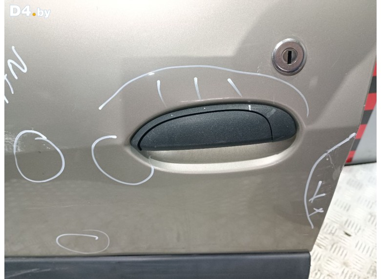 Ручка наружная передняя левая к Dacia Logan undefined г.