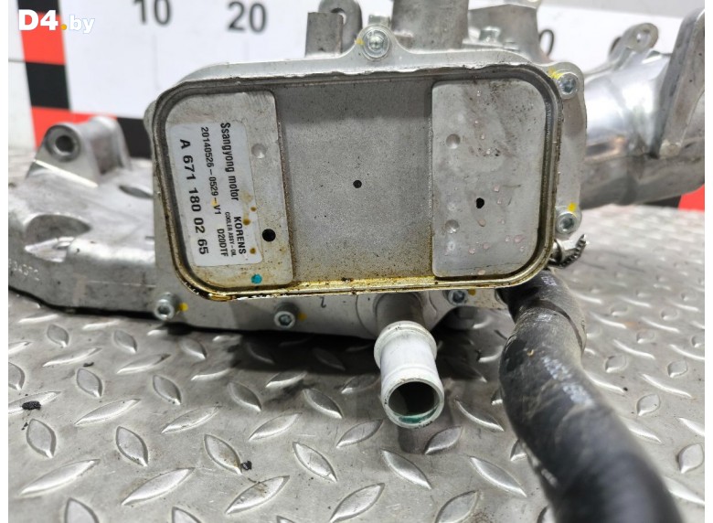 Теплообменник масляного фильтра к SsangYong Actyon undefined г.