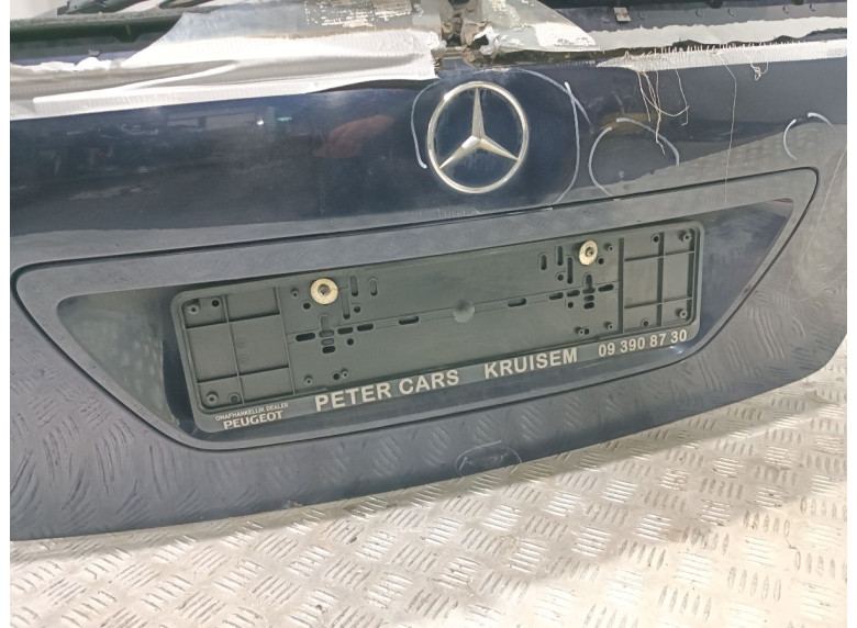 Накладка подсветки номера к Mercedes C W203, 2002г.