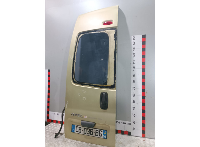 Дверь задняя распашная левая к Opel Vivaro, 2004г.