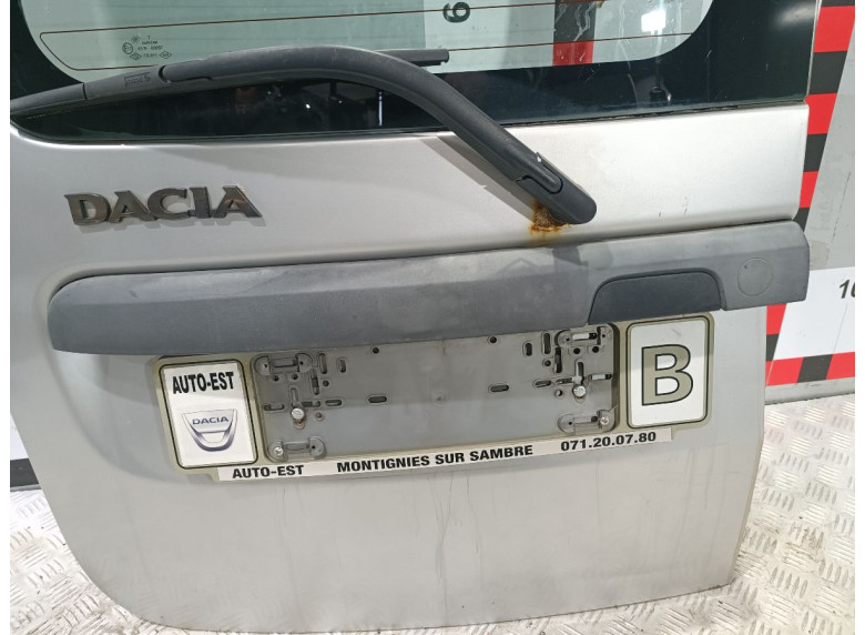 Накладка подсветки номера к Dacia Logan, 2007г.