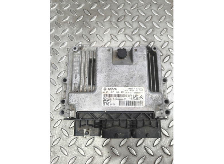 Блок управления двигателем к Citroen C3, 2010г.