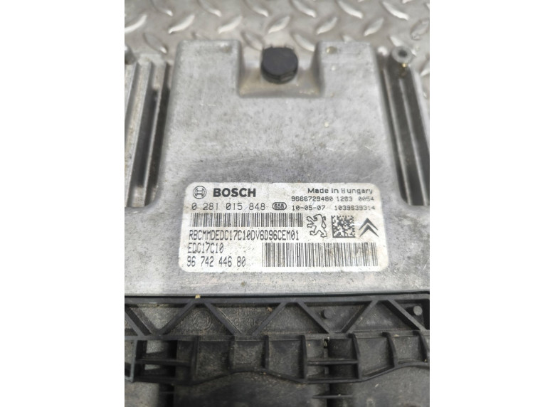 Блок управления двигателем к Citroen C3, 2010г.