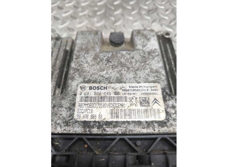 Блок управления двигателем к Citroen C4 Grand Picasso, 2015г.