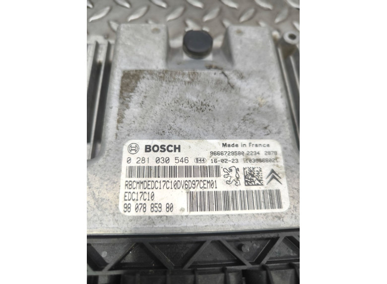 Блок управления двигателем к Citroen Berlingo, 2016г.