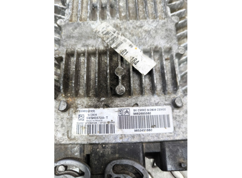 Блок управления двигателем к Citroen C3, 2007г.