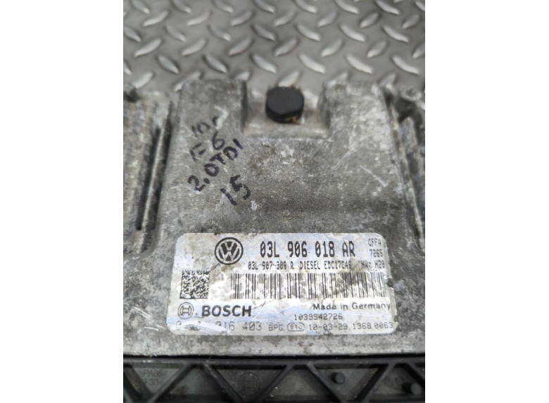 Блок управления двигателем к Volkswagen Golf, 2010г.