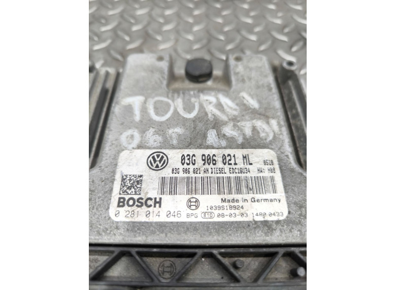 Блок управления двигателем к Volkswagen Touran, 2008г.