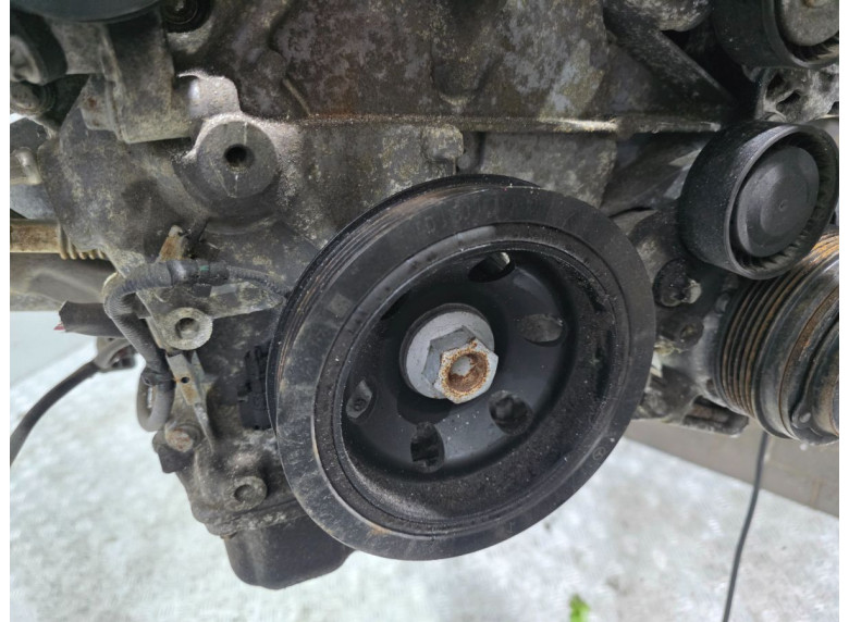 Шкив коленвала к Mercedes C W204, 2012г.