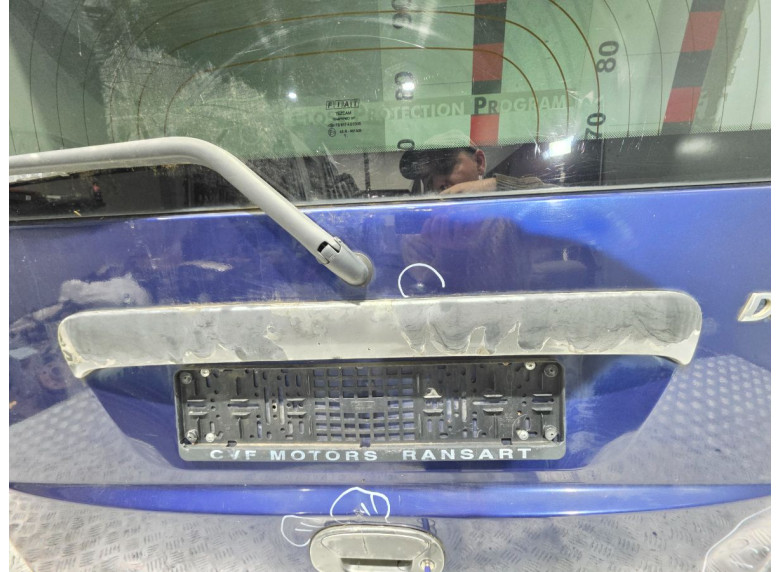 Накладка подсветки номера к Fiat Doblo, 2006г.