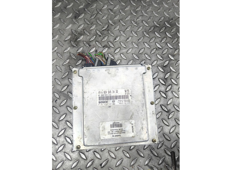 Блок управления двигателем к Mercedes C W203, 2001г.