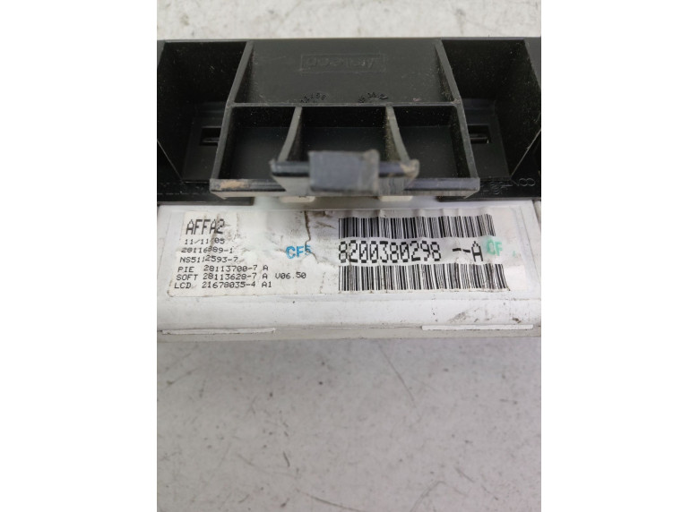 Дисплей к Renault Mascott, 2005г.