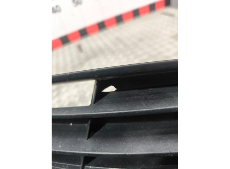 Заглушка (решетка) в бампер передний к Volkswagen Passat, 2007г.