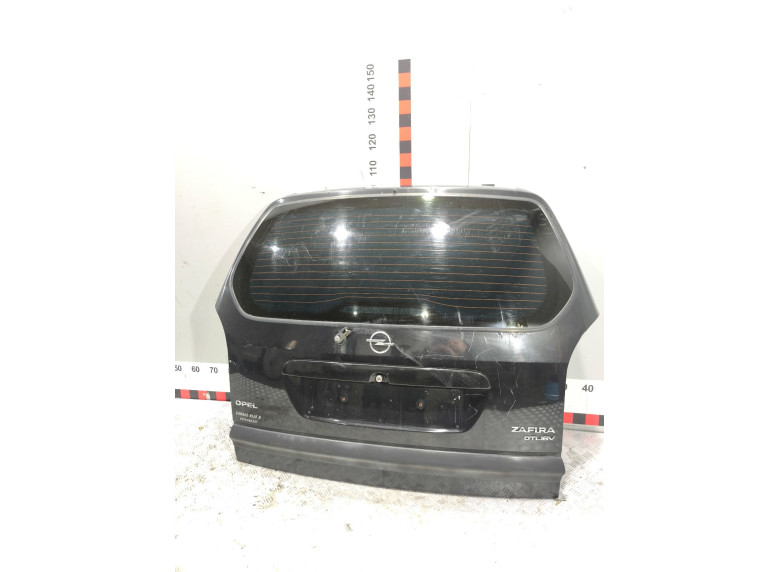 Накладка подсветки номера к Opel Zafira, 2003г.