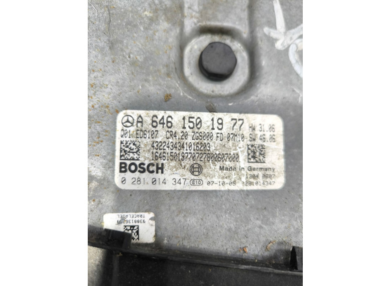 Блок управления двигателем к Mercedes Sprinter, 2007г.