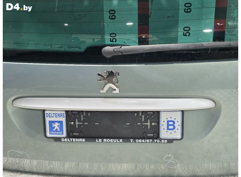 Накладка подсветки номера к Peugeot 307 undefined г.