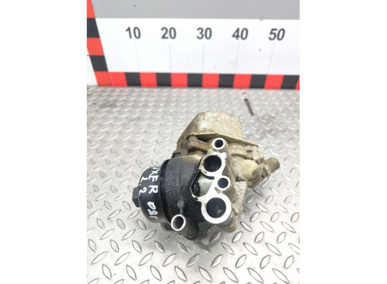 Теплообменник масляного фильтра к Peugeot Boxer