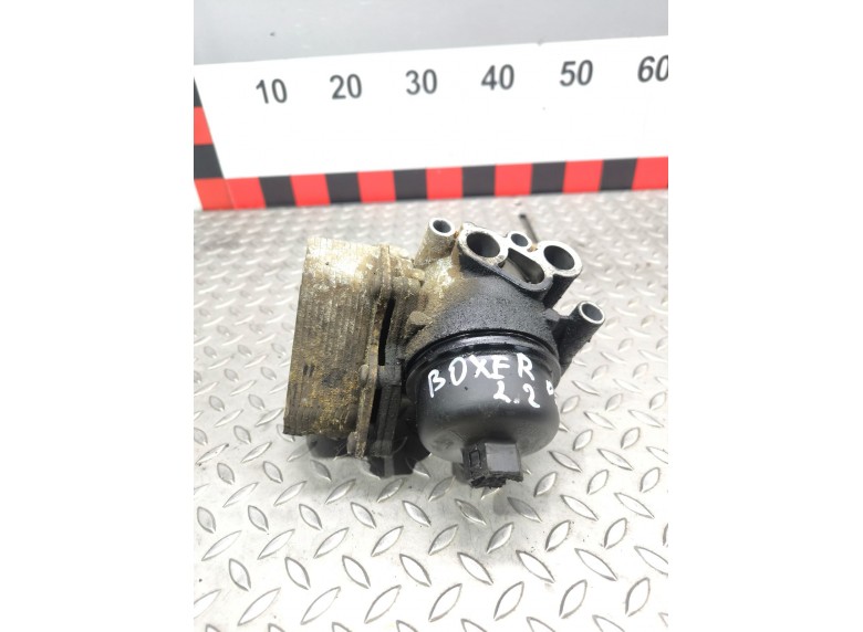 Теплообменник масляного фильтра к Теплообменник масляного фильтра к Peugeot Boxer undefined г. Boxer