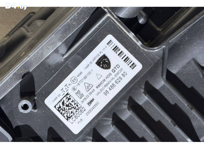 Фара правая к Фара правая к Peugeot 508 undefined г. 508