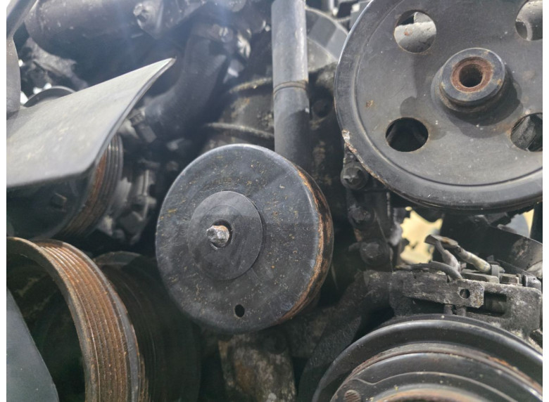 Натяжитель ремня компрессора кондиционера к Mercedes CLK W208, 2000г.