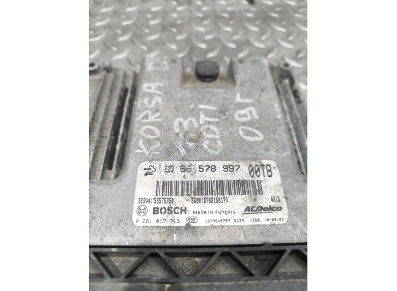 Блок управления двигателем к Opel Corsa, 2010г.