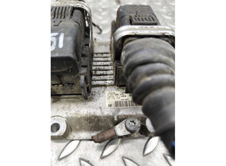 Блок управления двигателем к Opel Corsa, 2003г.